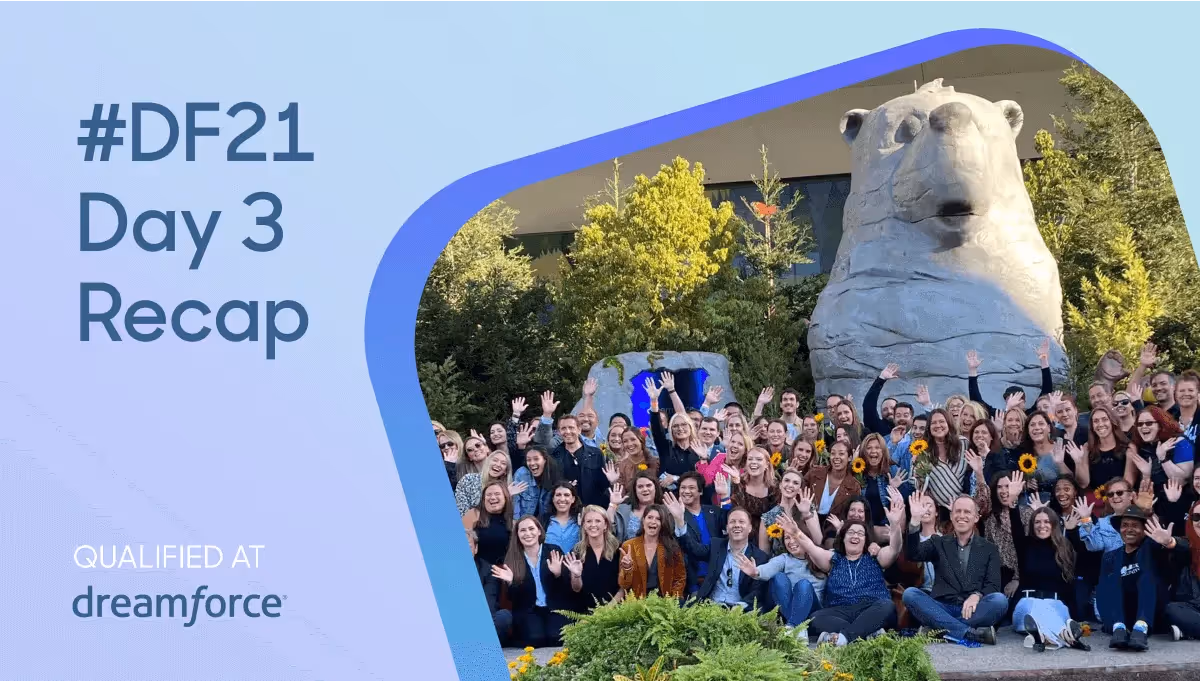 Dreamforce day 3 recap