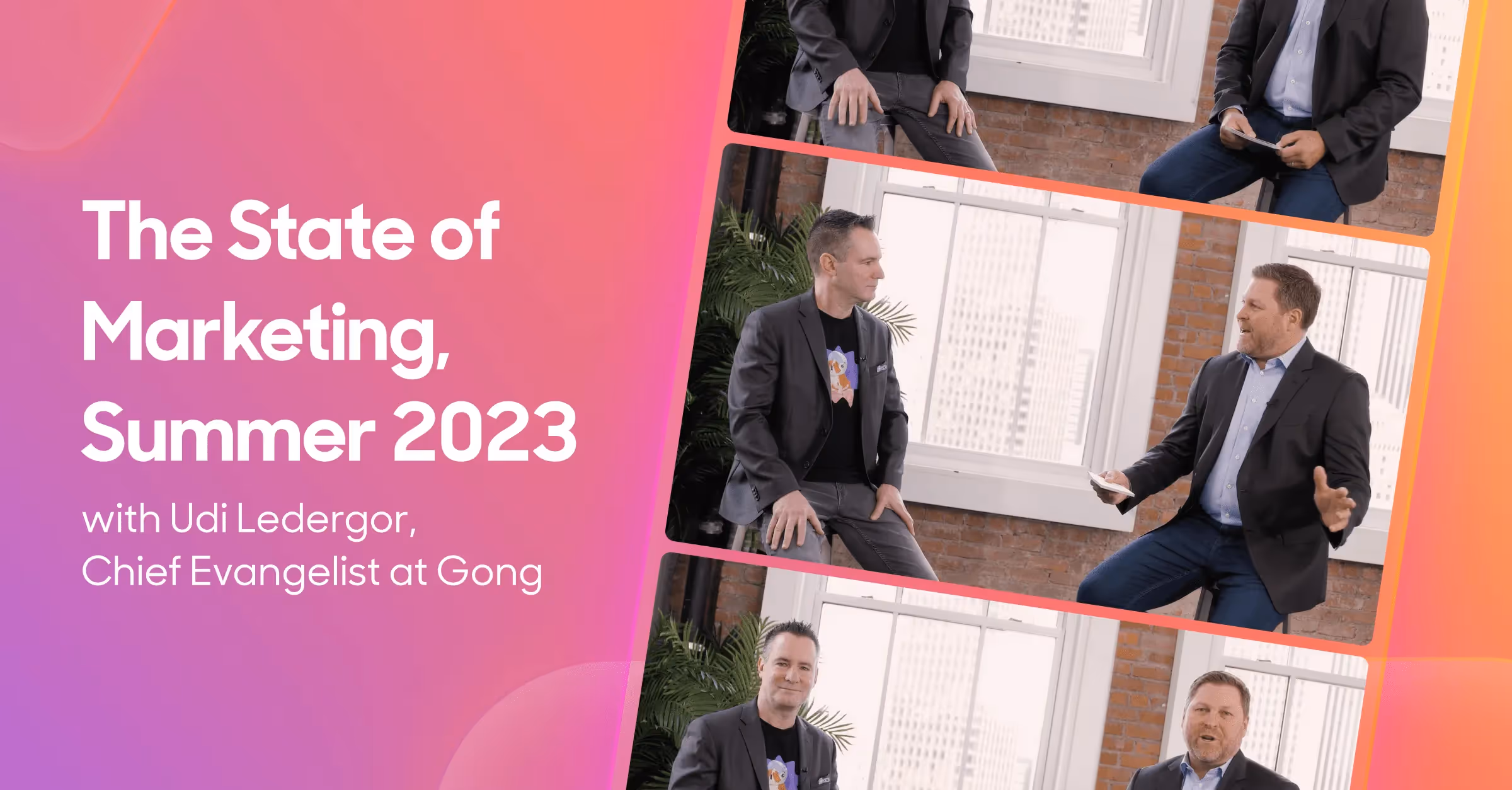 The State of Marketing, Summer '23 with Gong's Udi Ledergor
