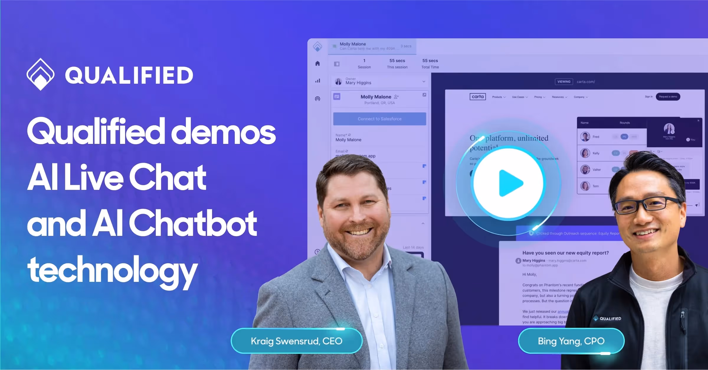 AI Demo Day: Qualified showcases new AI Live Chat and AI Chatbot technology