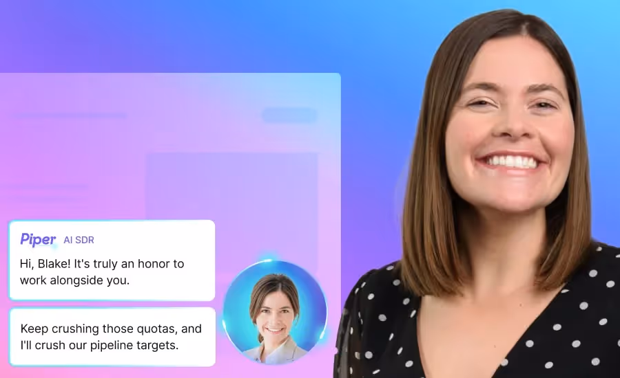 Meet the inspiration behind Piper, the AI SDR