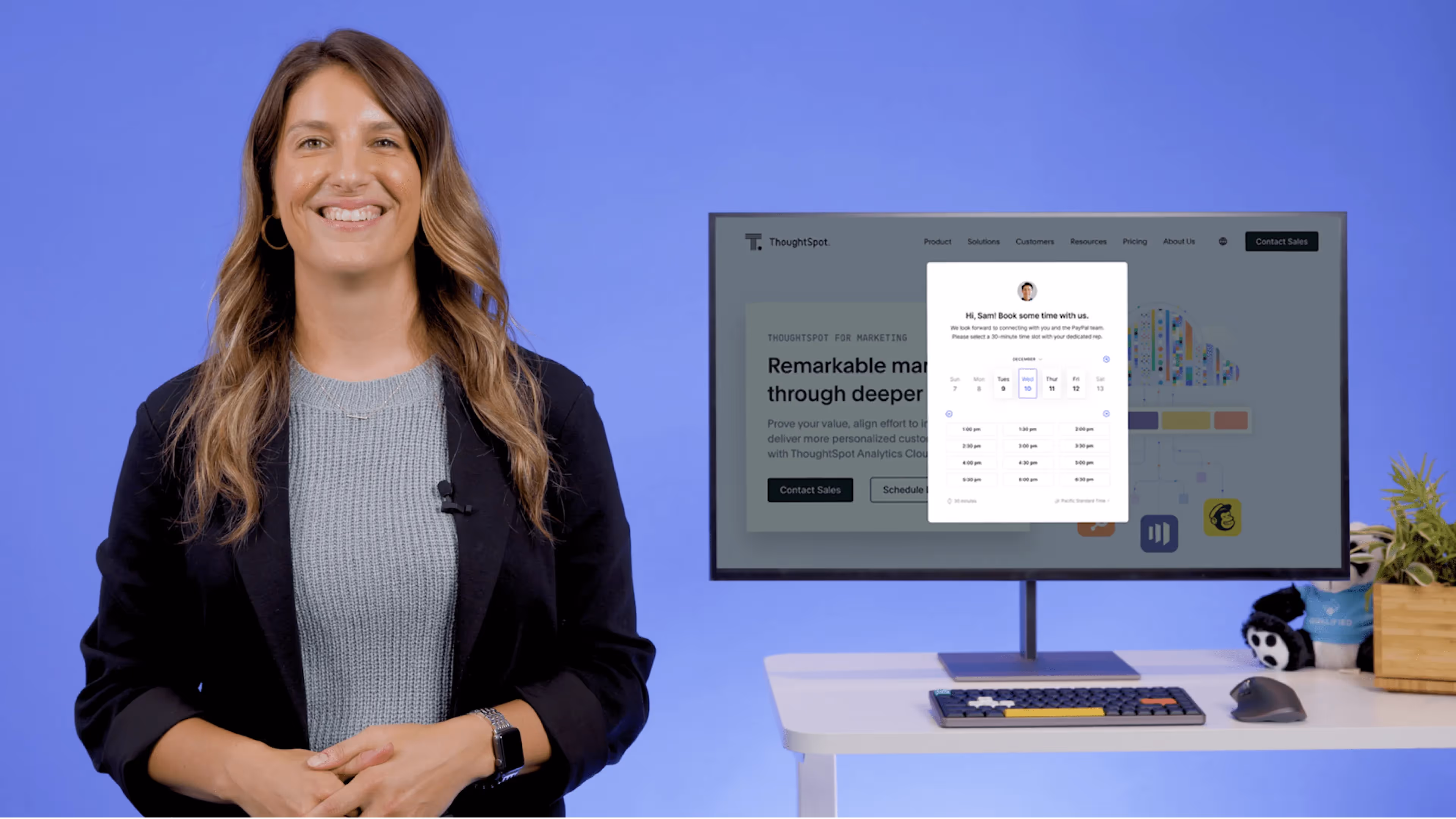Qualified AI Meetings Demo