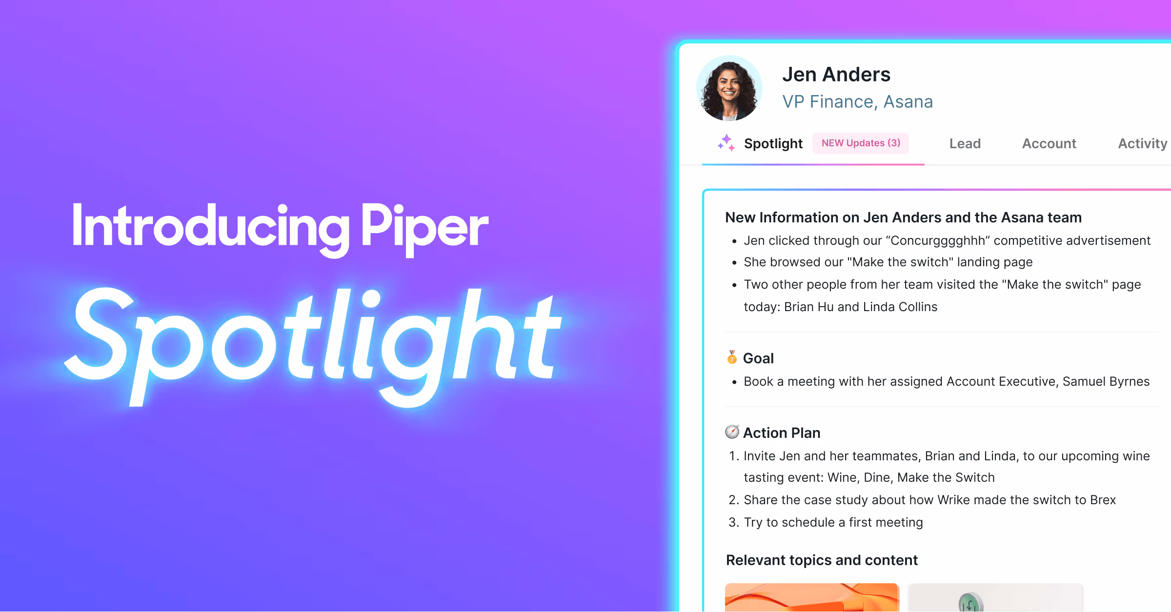 Introducing Piper Spotlight