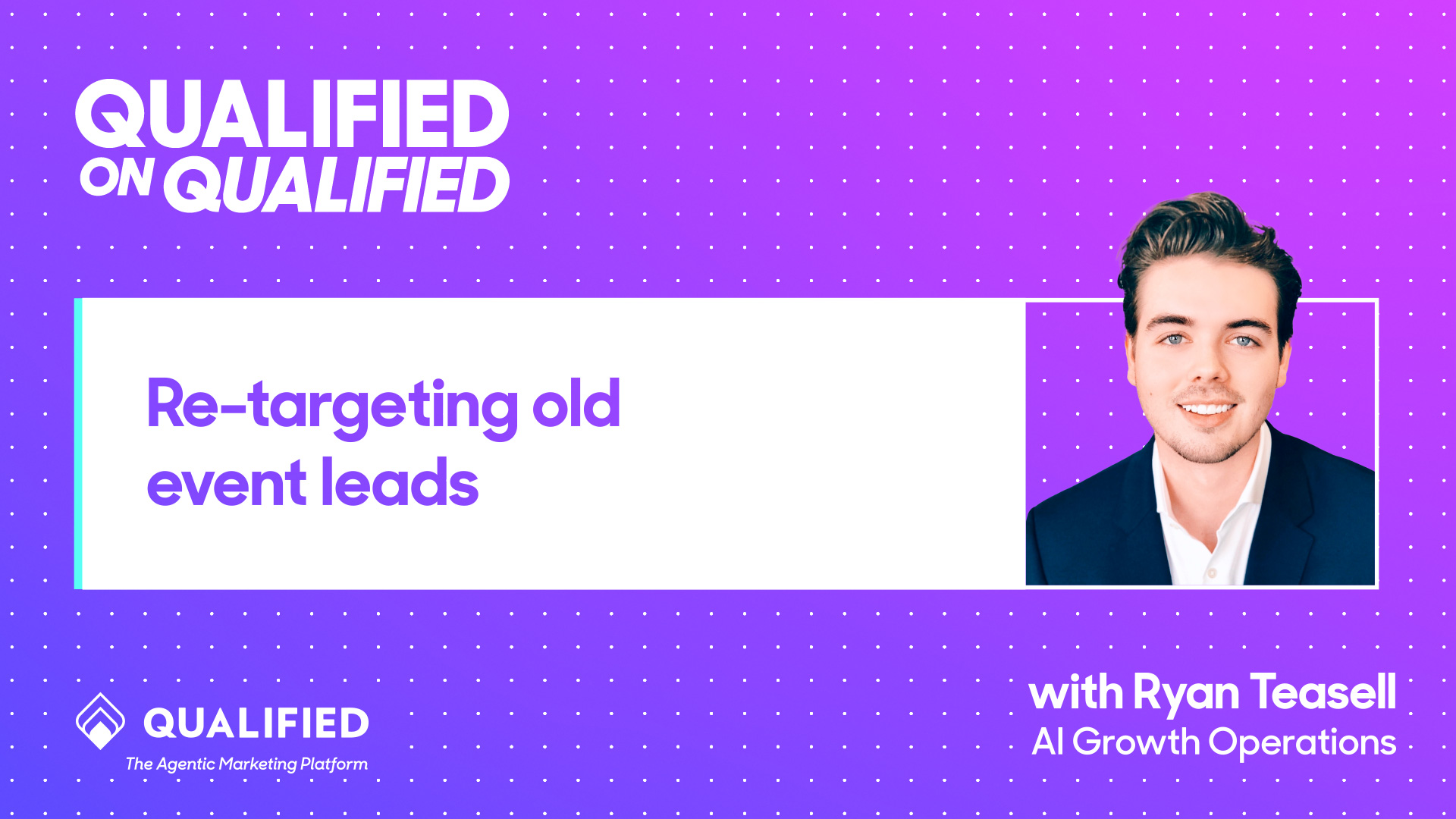 Episode 3 | Qualified on Qualified: Re-targeting old event leads