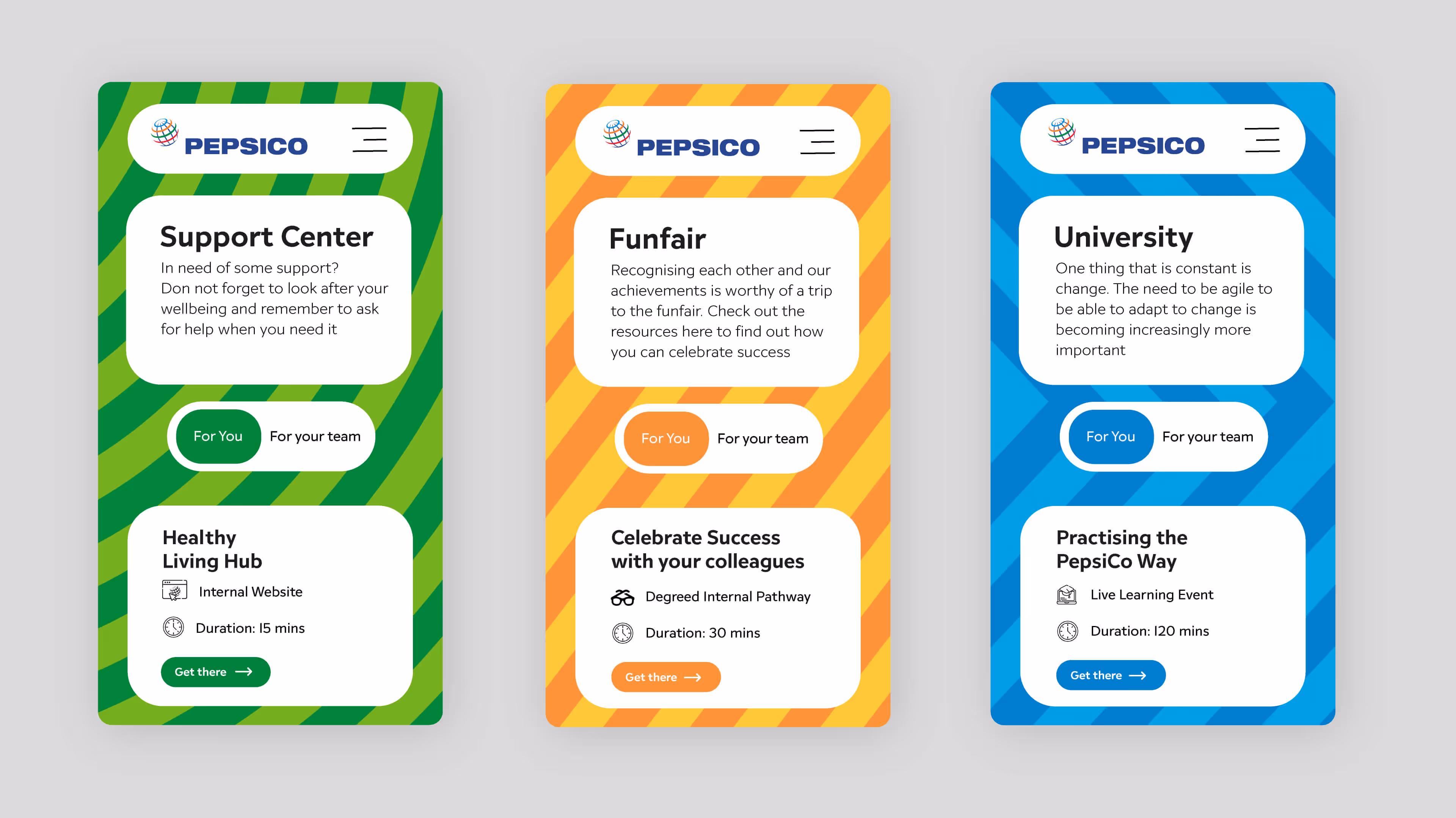 PepsiCo Pepland - conception graphique, web et développement