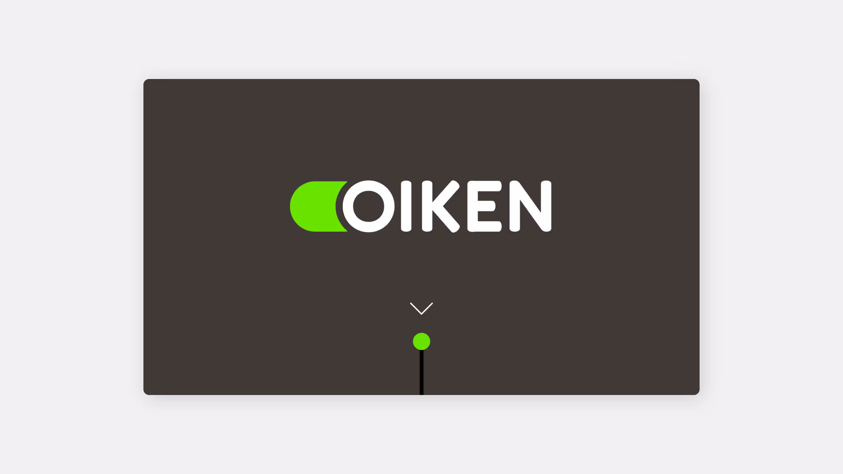OIKEN - web development, motion design