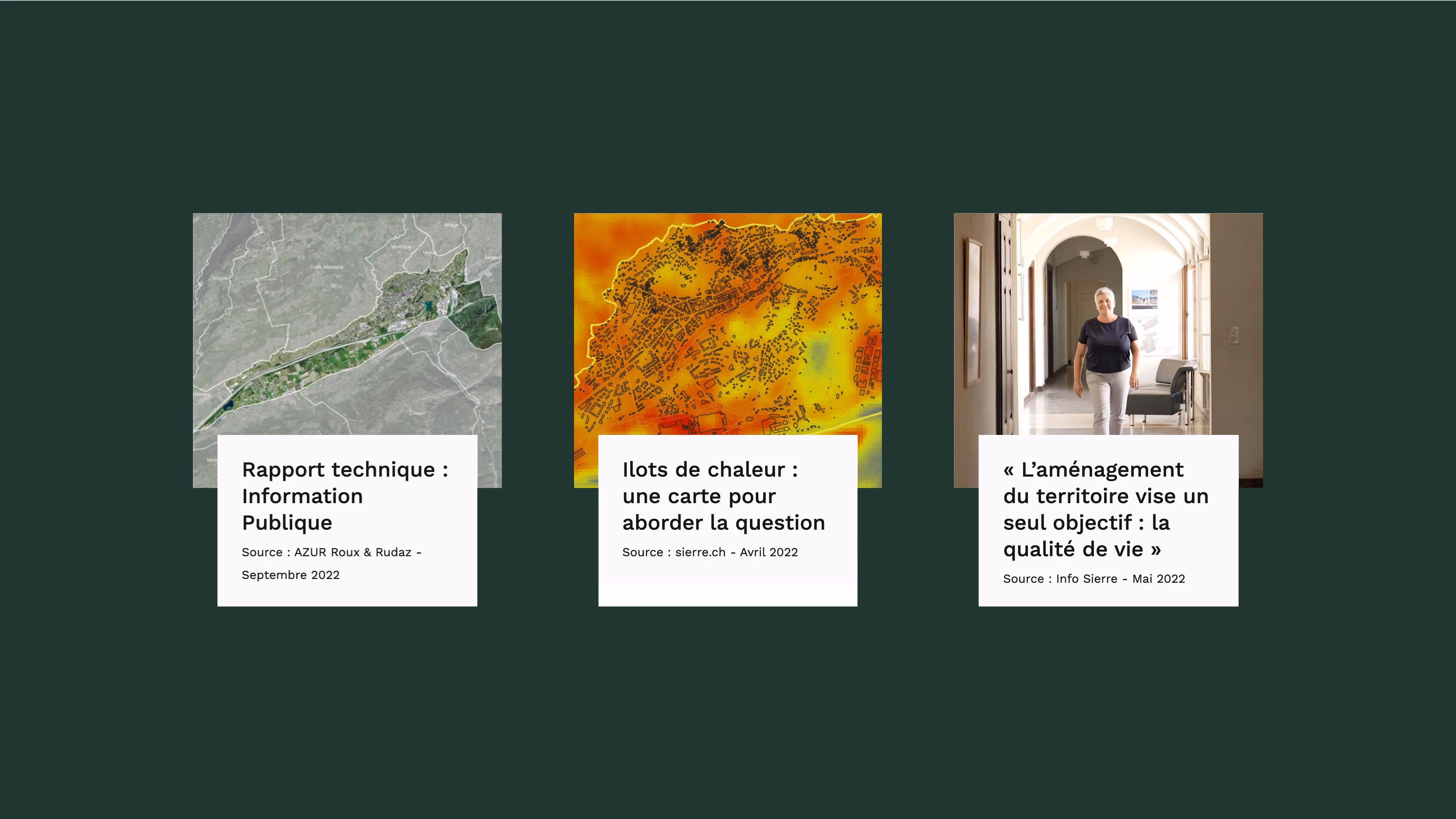 Site internet - Ville de Sierre - destinazio.