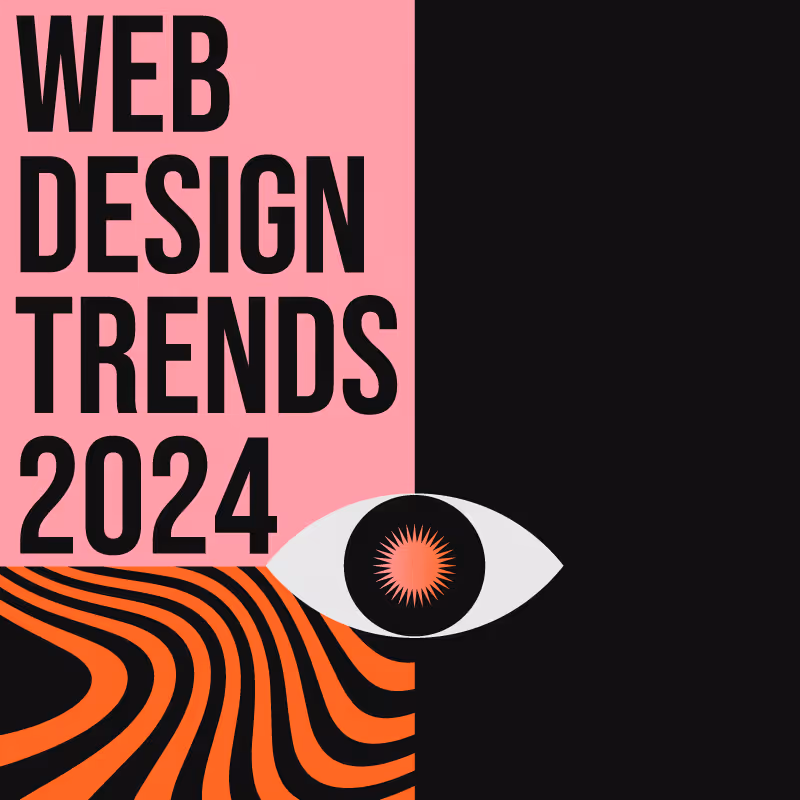 Top 10 des tendances en matière de design web pour 2024 - Du durable à l'éphémère !