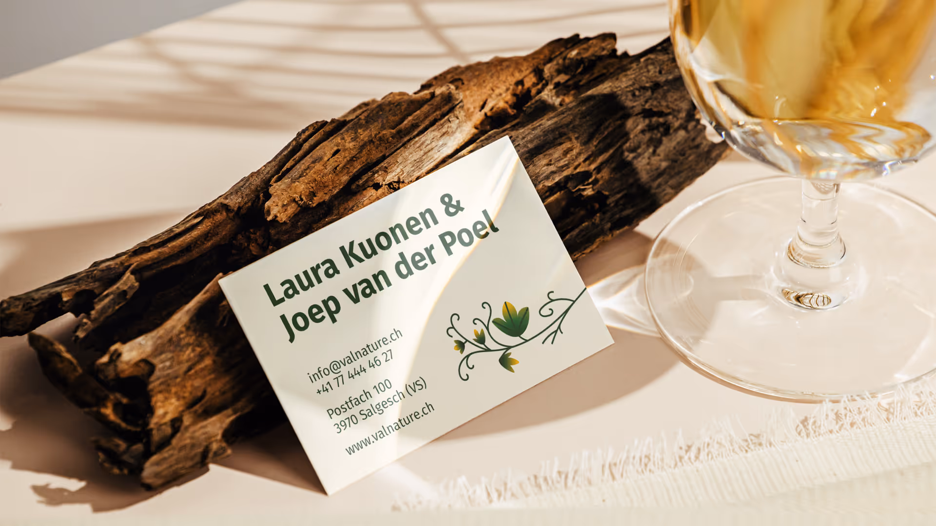 ValNature Etikettendesign, Webdesign und Markenbildung