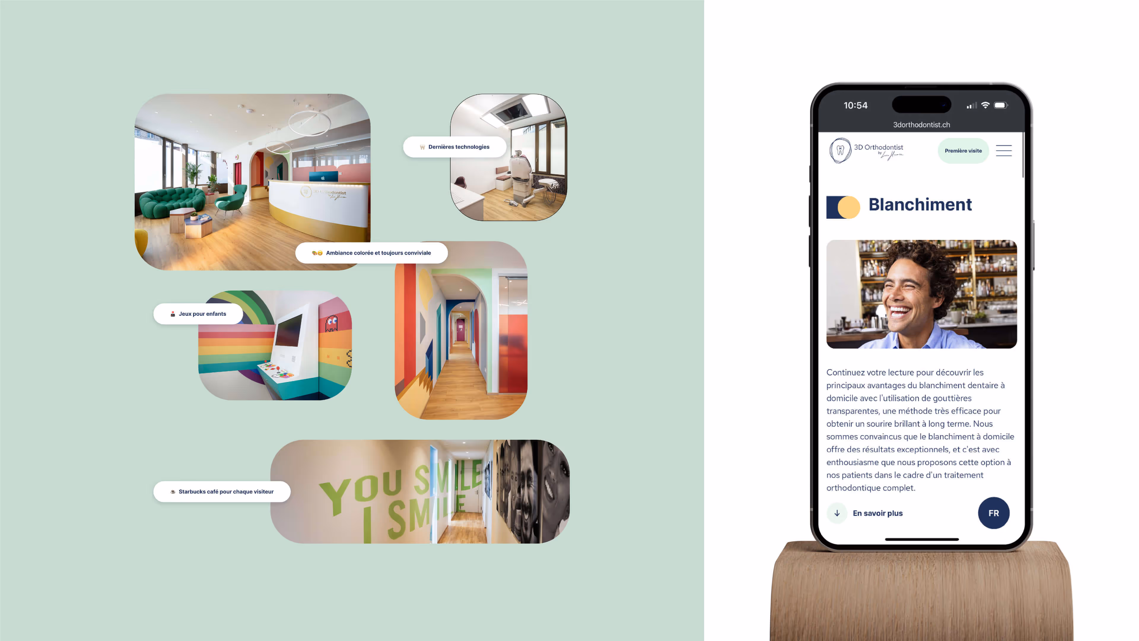 Brand & webdesign for the 3D Ortodontist