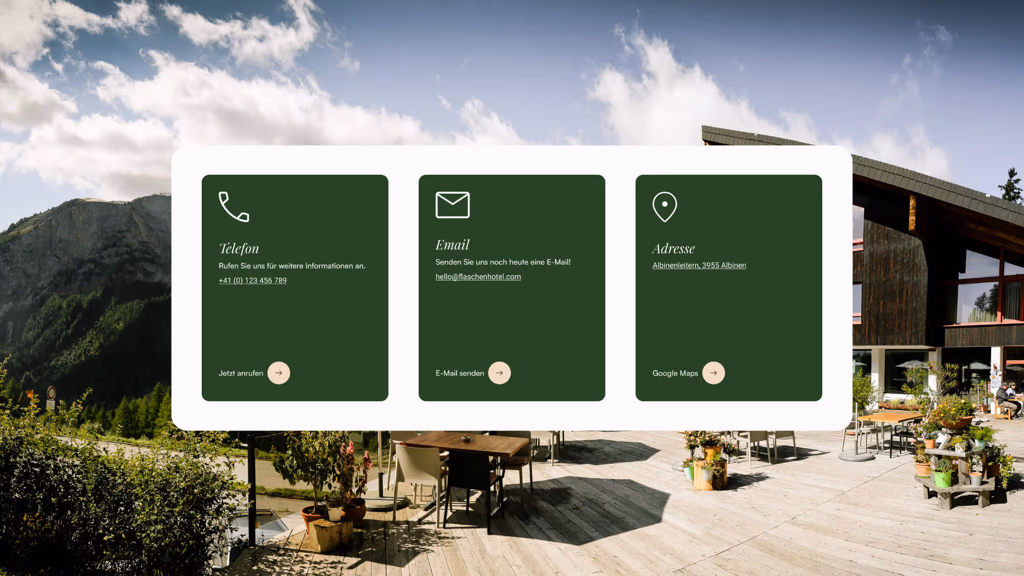 A breath of fresh air for the Hotel-Restaurant Flaschen