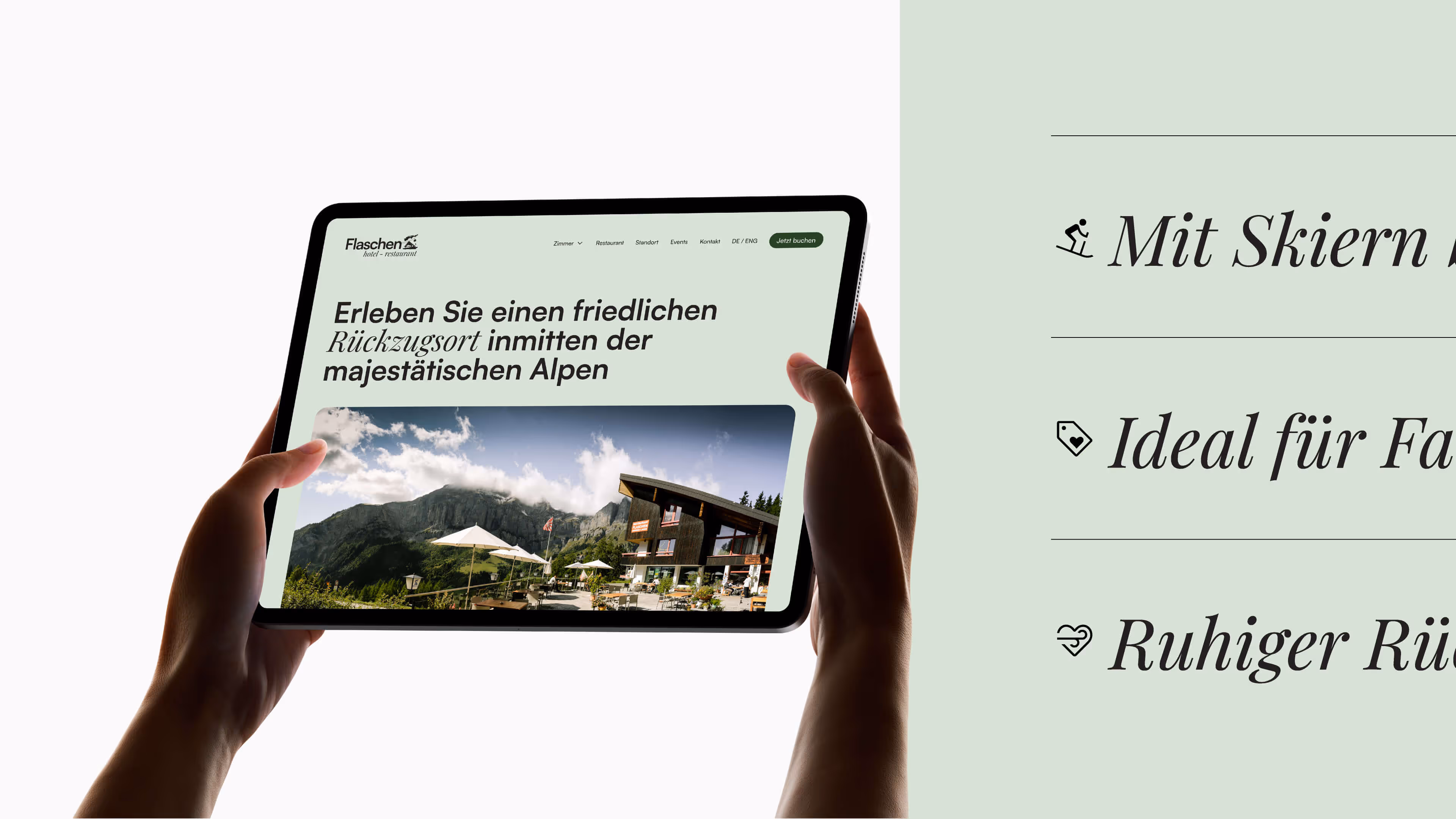 A breath of fresh air for the Hotel-Restaurant Flaschen