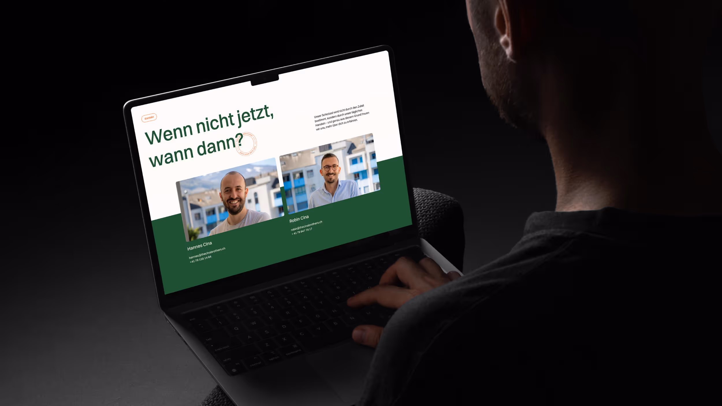 Two brothers, one strong family brand