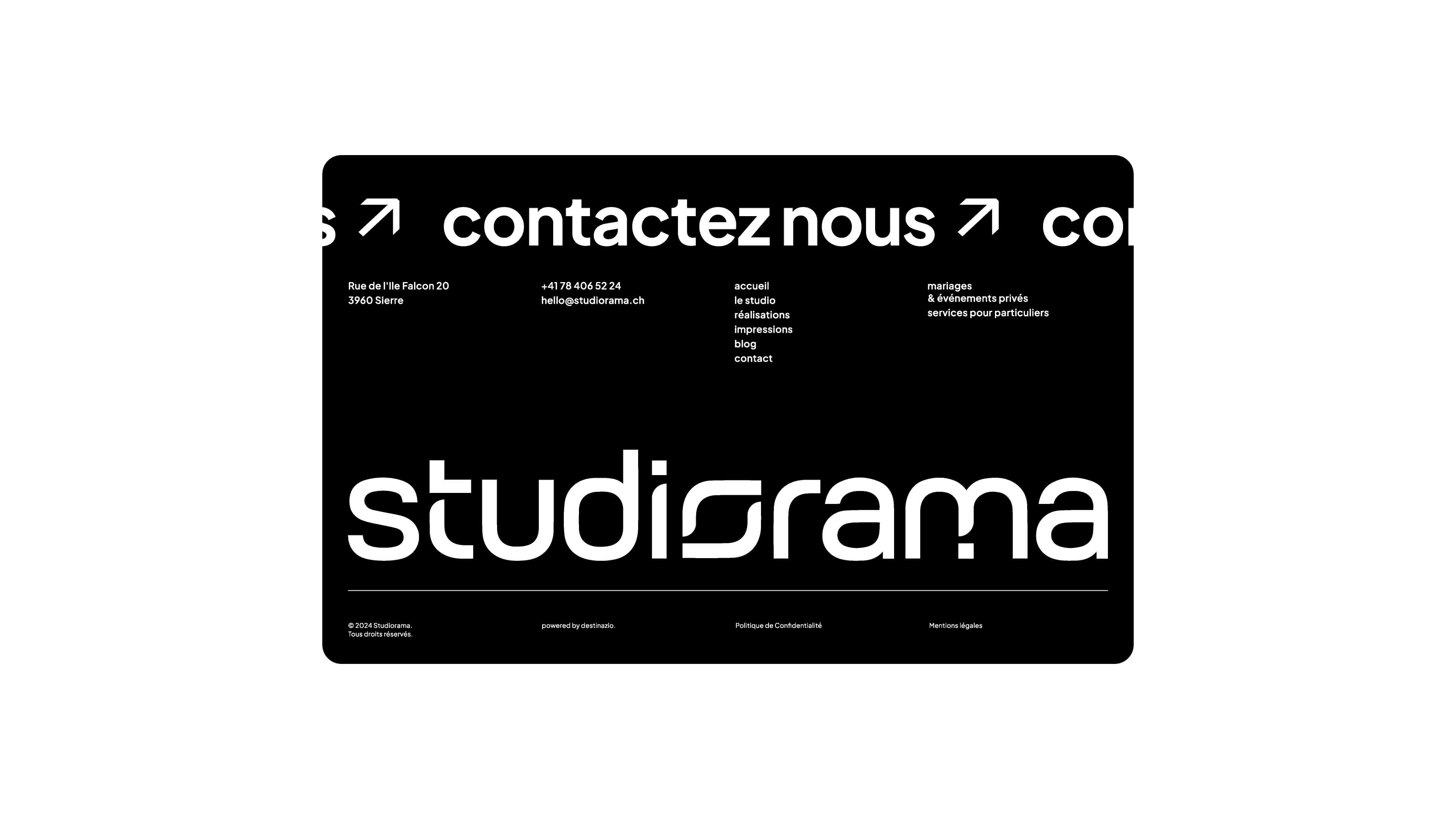 An upgrade for Studiorama's web presence