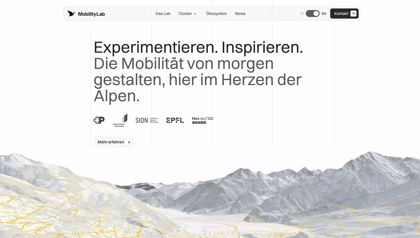 Un exemple de projet créé par destinazio