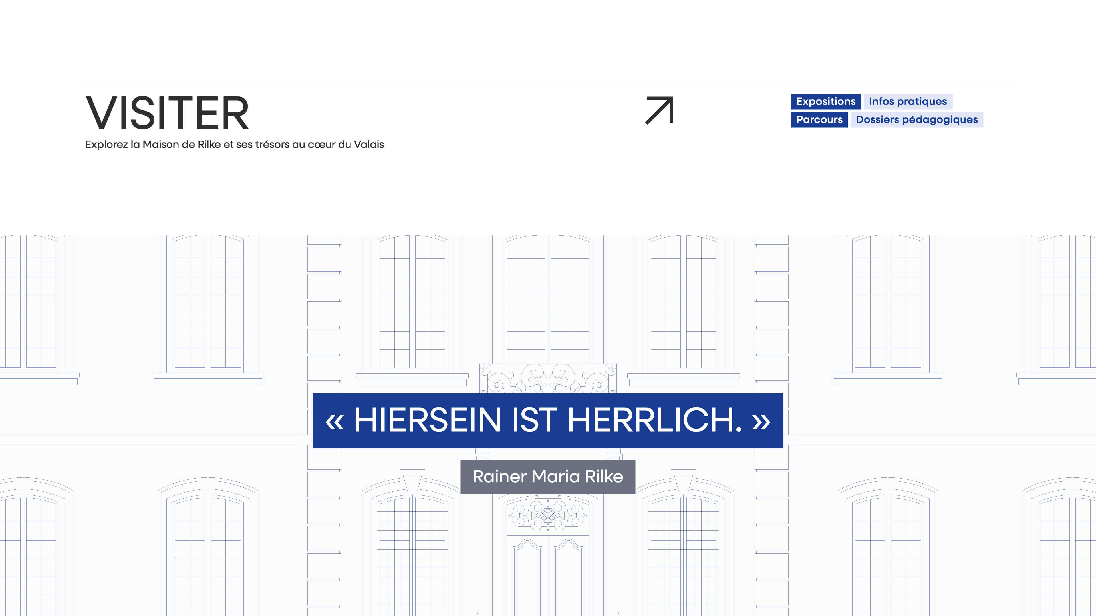 Poetry in pixels for the Rilke Foundation