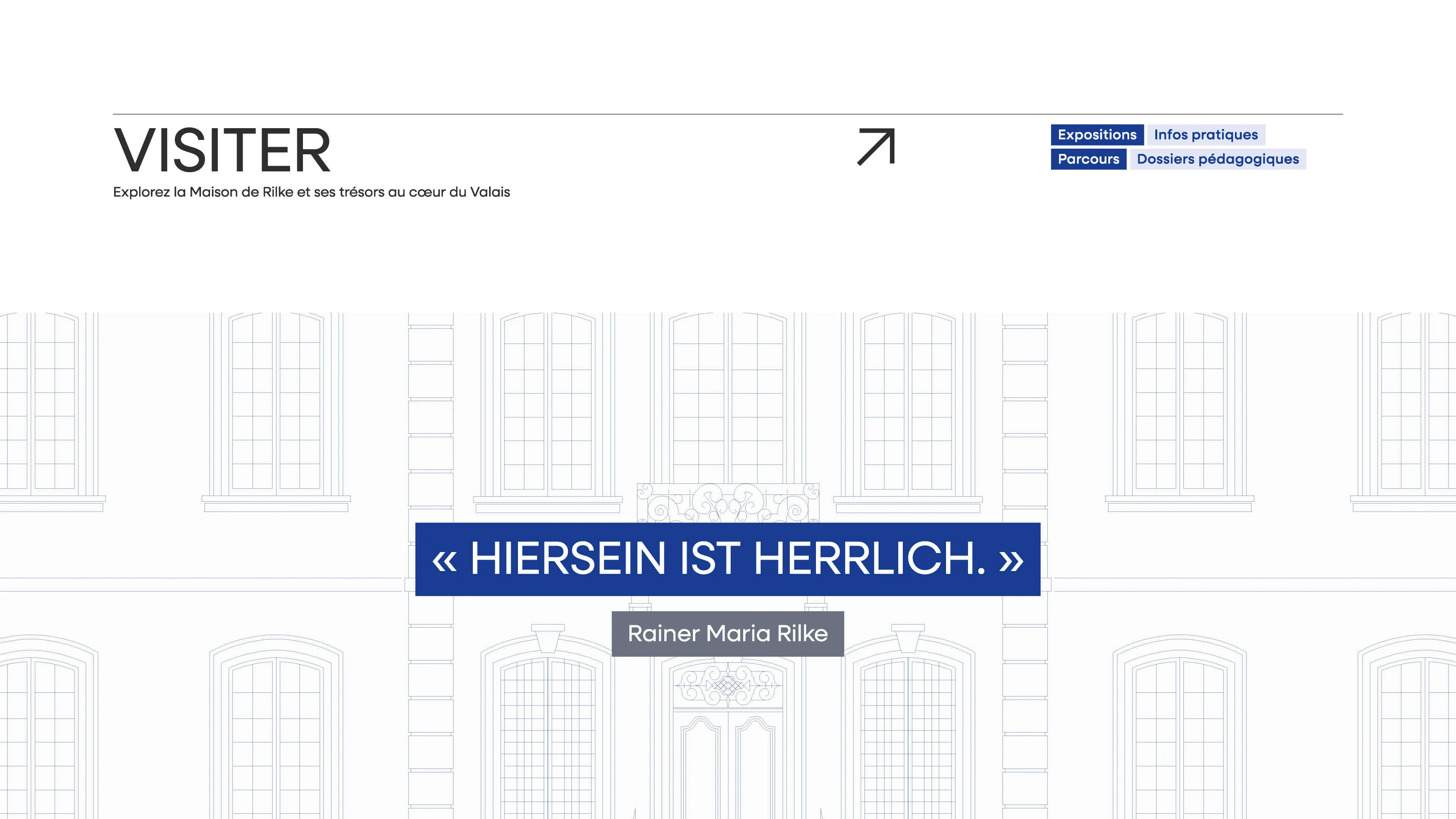 Poetry in pixels for the Rilke Foundation