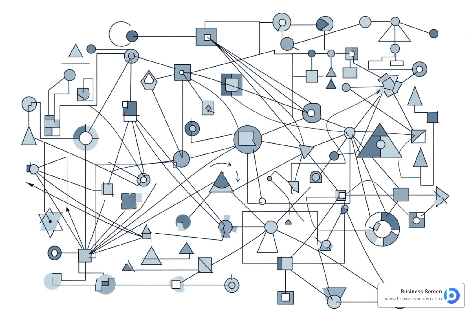 a complex corporate ownership chart - kyb and kyc verification
