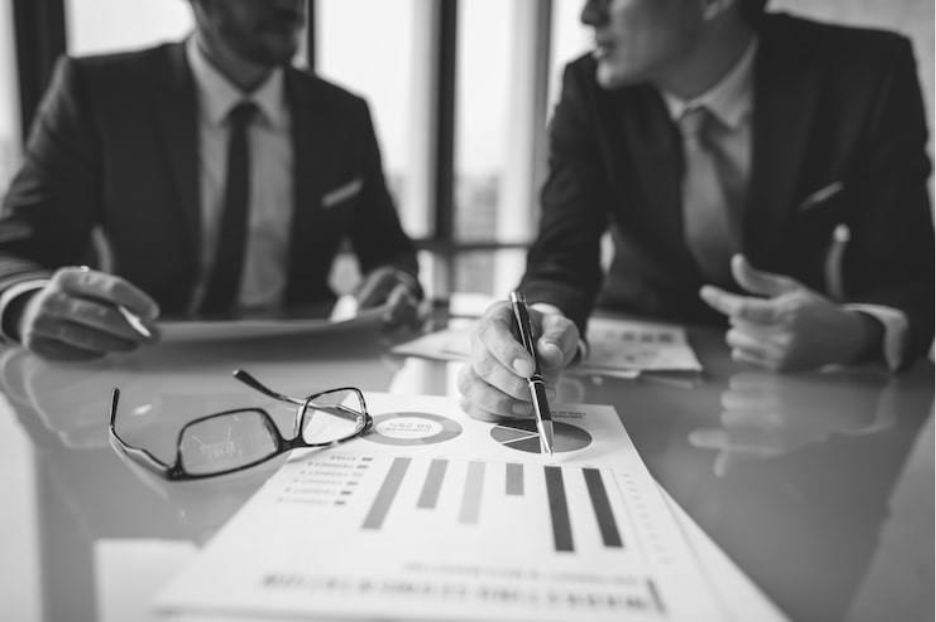 Business Brainstorming Graph Chart Report Data Concept, representing the Real Cost of Missing Red Flags.