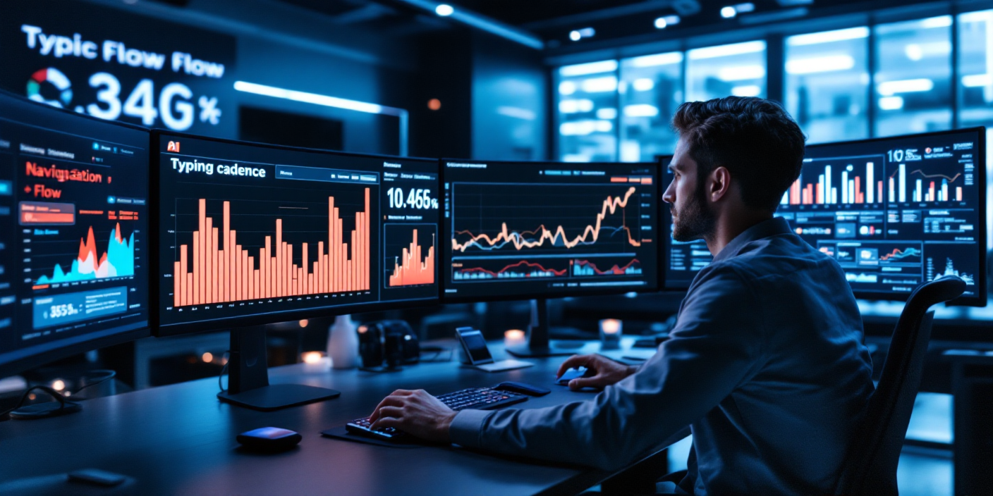 person looking at Risks, Privacy, and Governance.