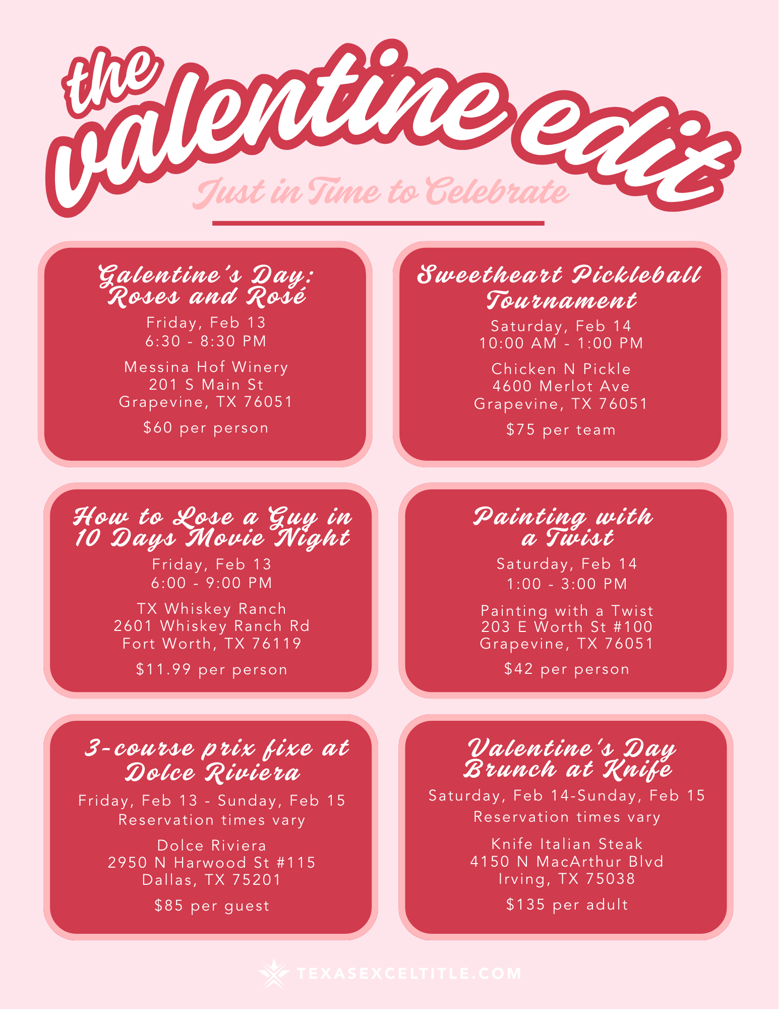 DFW Valentine's Guide 2026