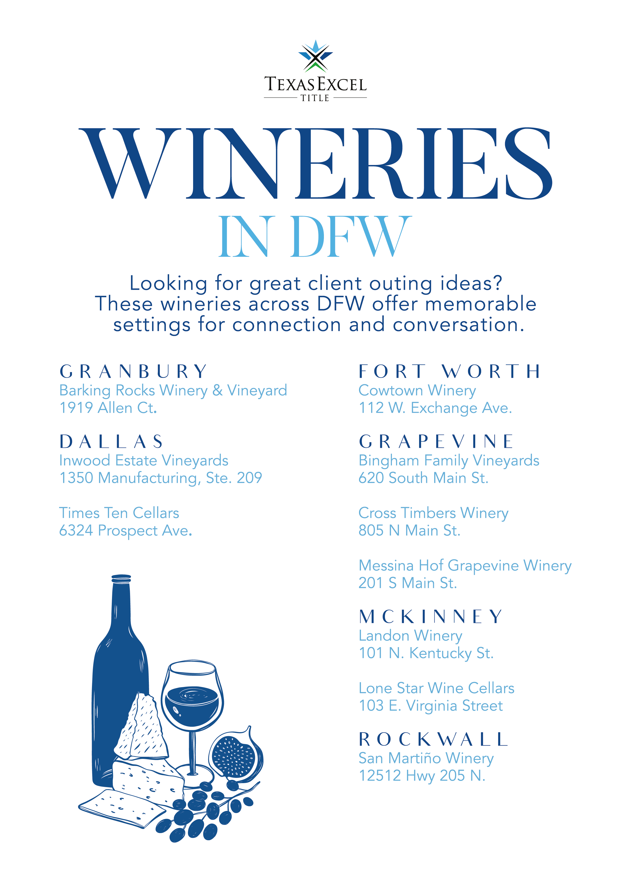 Wineries in DFW