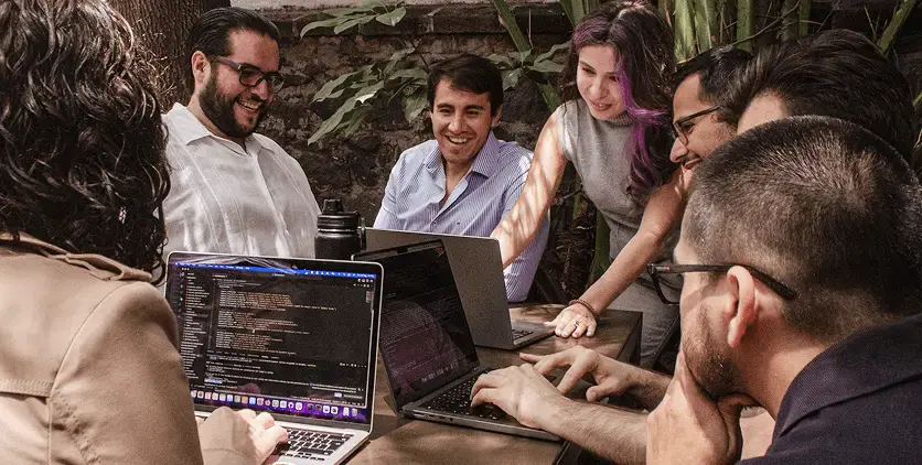 TelosLabs Team during a coworking session