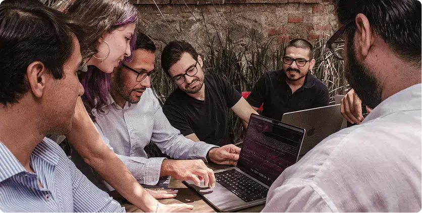 TelosLabs Team during a coworking session