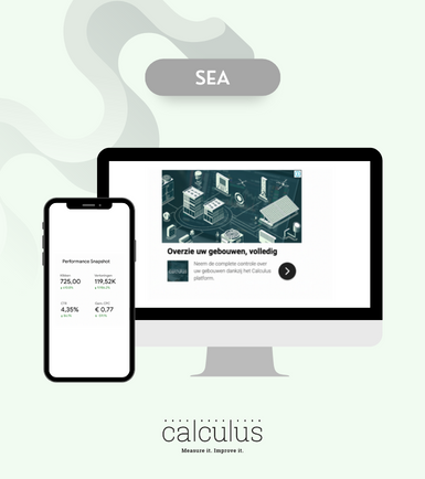Hoe we Calculus meer aanvragen hebben laten ontvangen met SEA en SEO