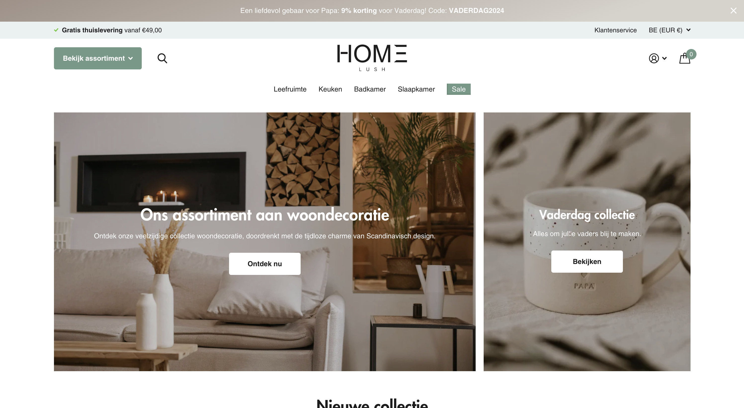Hoe we met Shopify een webshop bouwde voor HomeLush