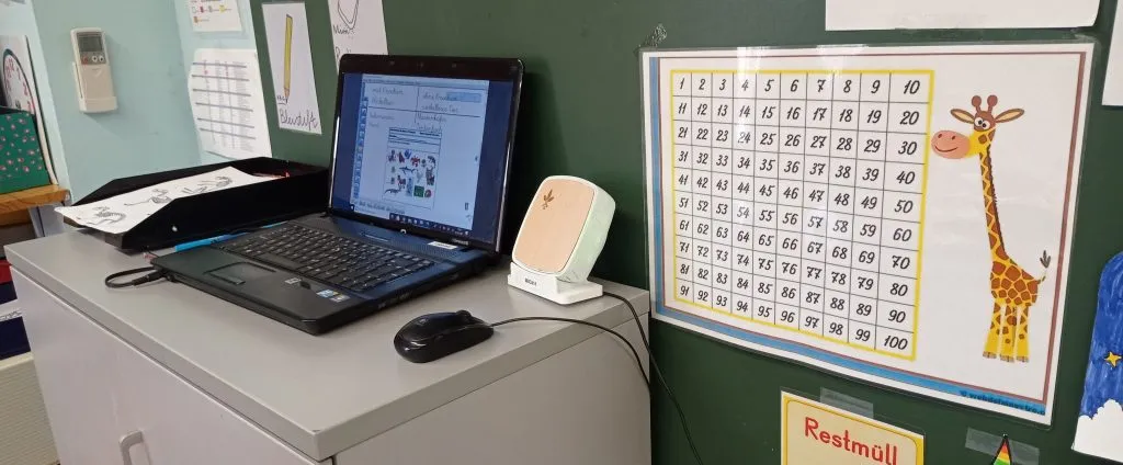 Monitorización del CO2 en un centro educativo