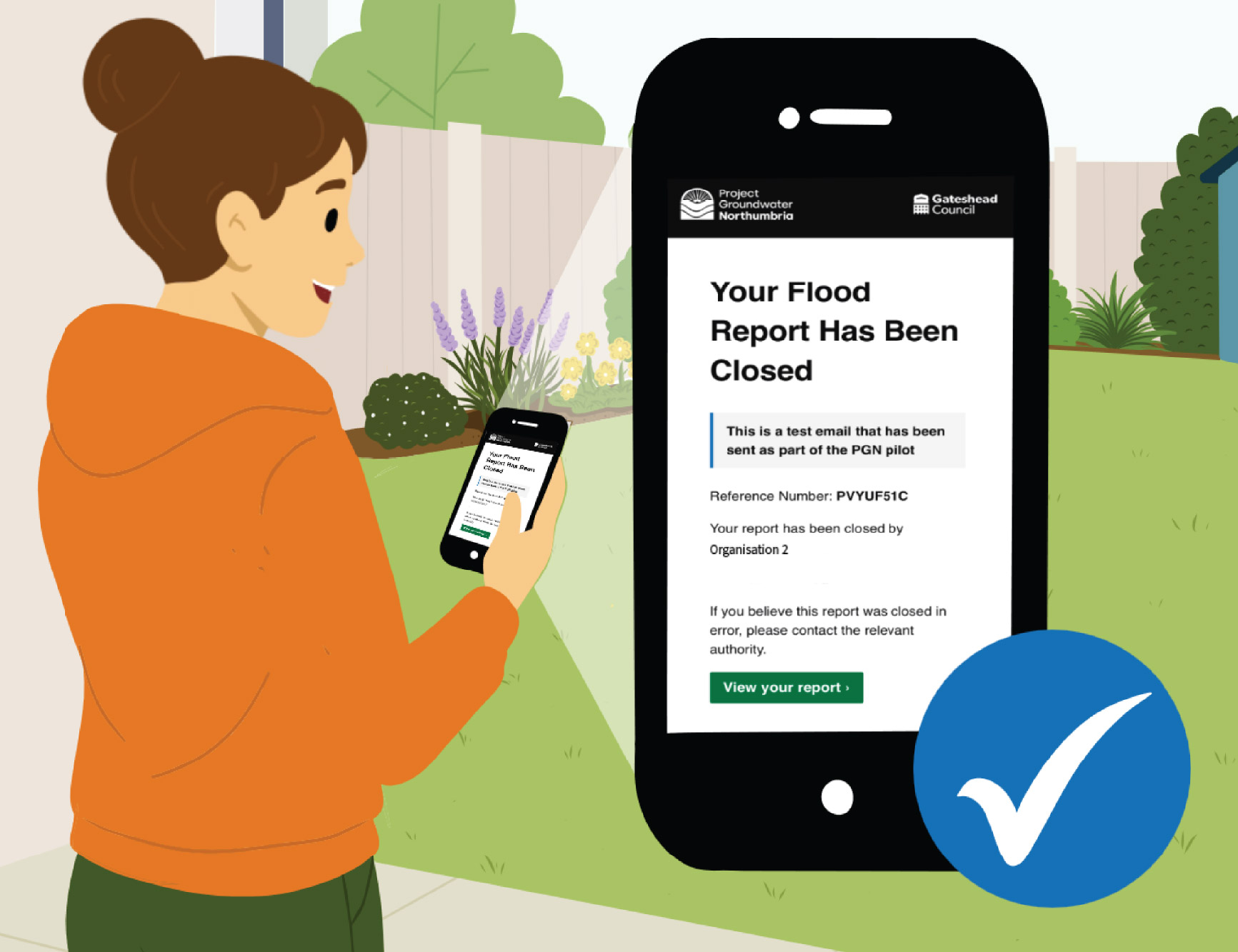 Report A Flood Service User Journey 