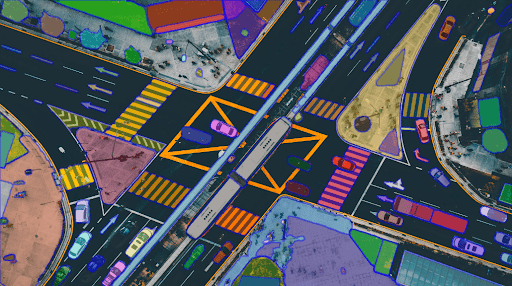 Figure 9: Instance segmentation using SAM for smart city management