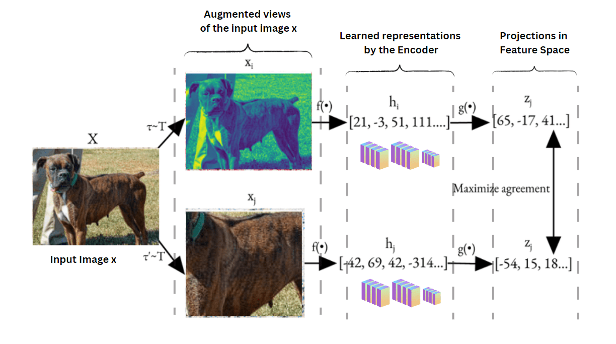Figure 9: Illustrating the concept of contrastive learning.