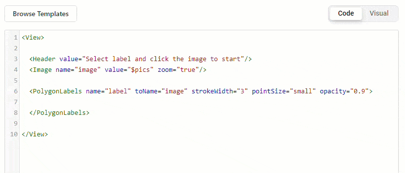 Customizing data labeling and annotation interface in Label Studio.