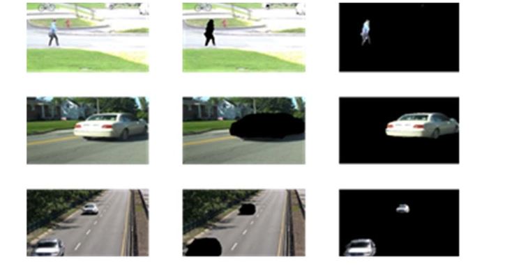  Semantic foreground-background separation examples