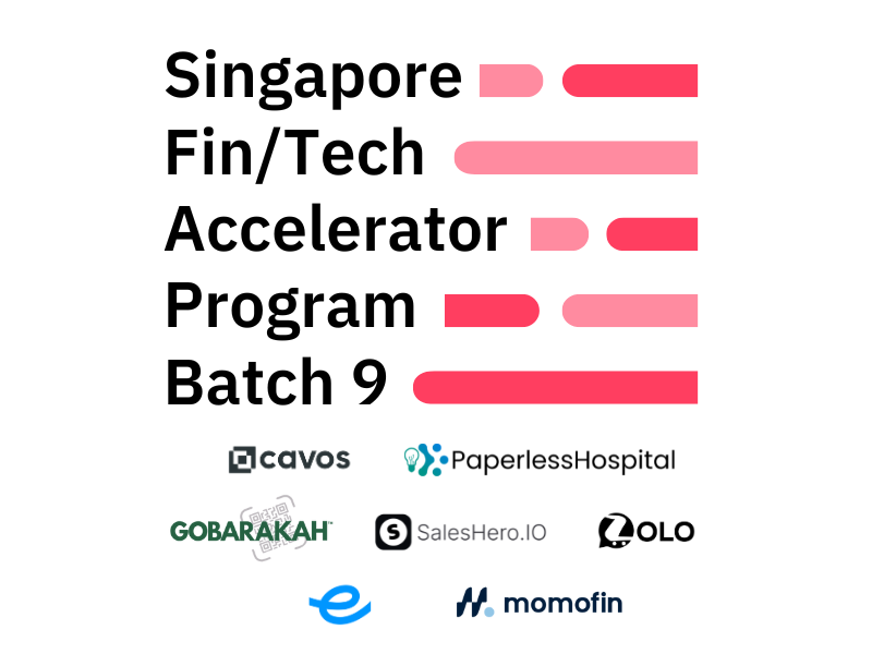 Tenity announces investments in 7 promising startups from Batch 9 of the Singapore Fin/Tech Accelerator Program
