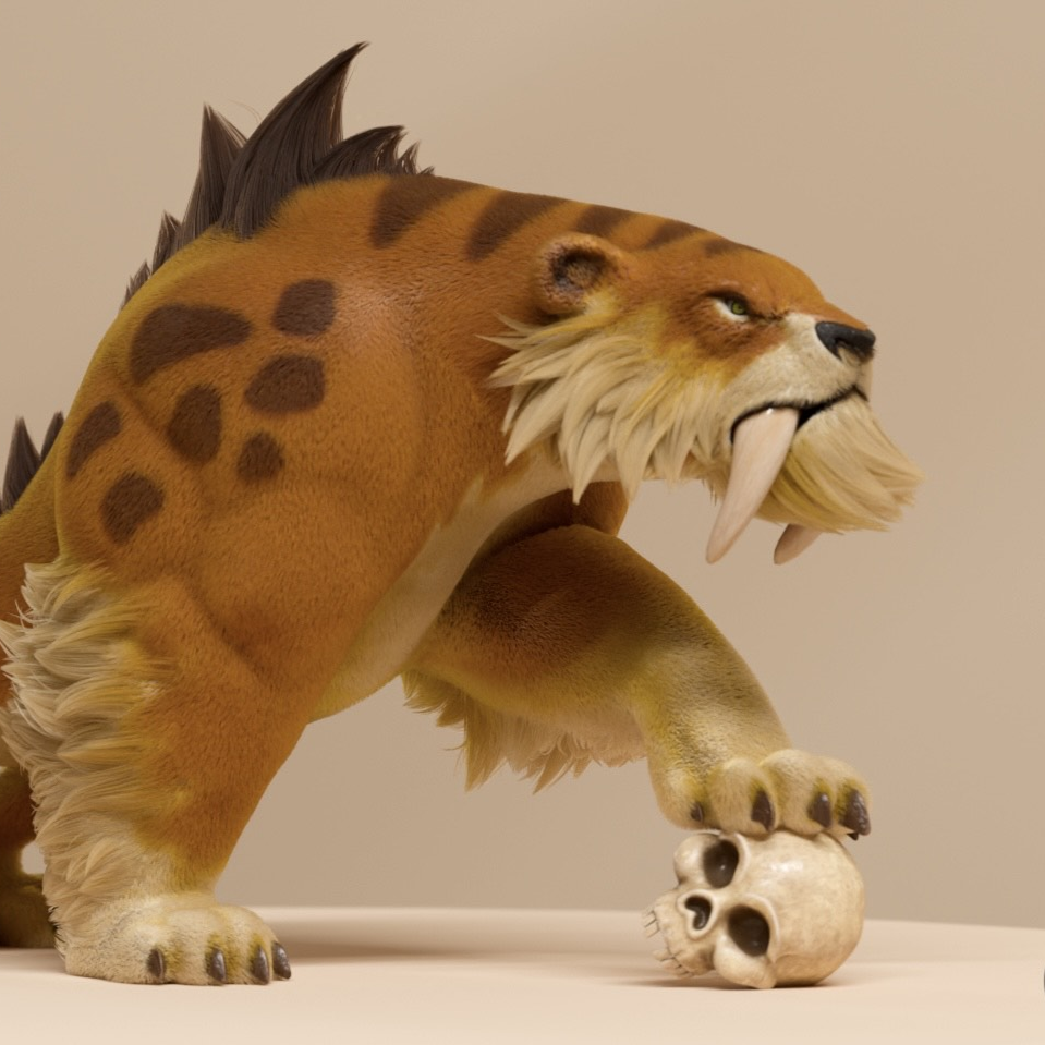 Stylized Sabertooth