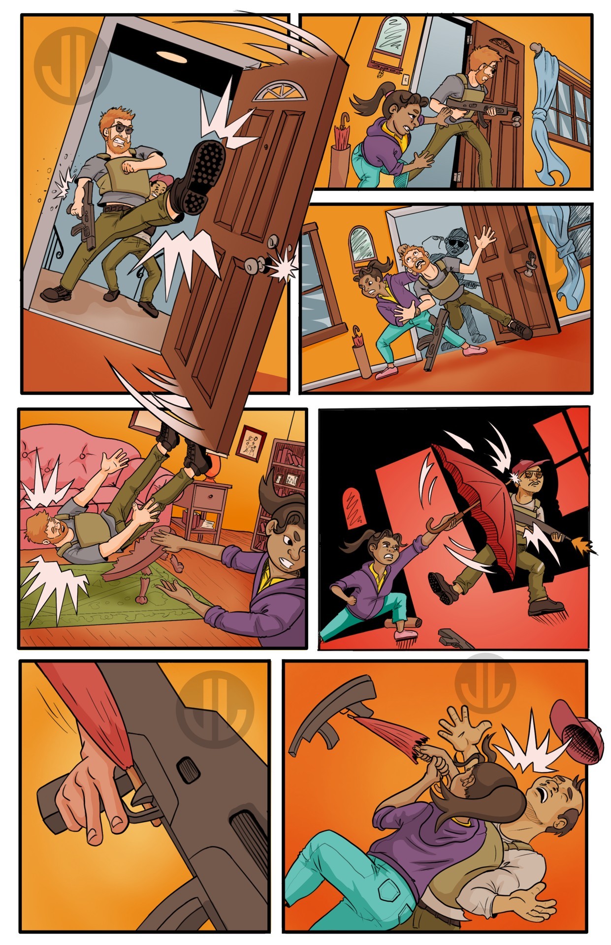 fun space surveyor encounters an alien