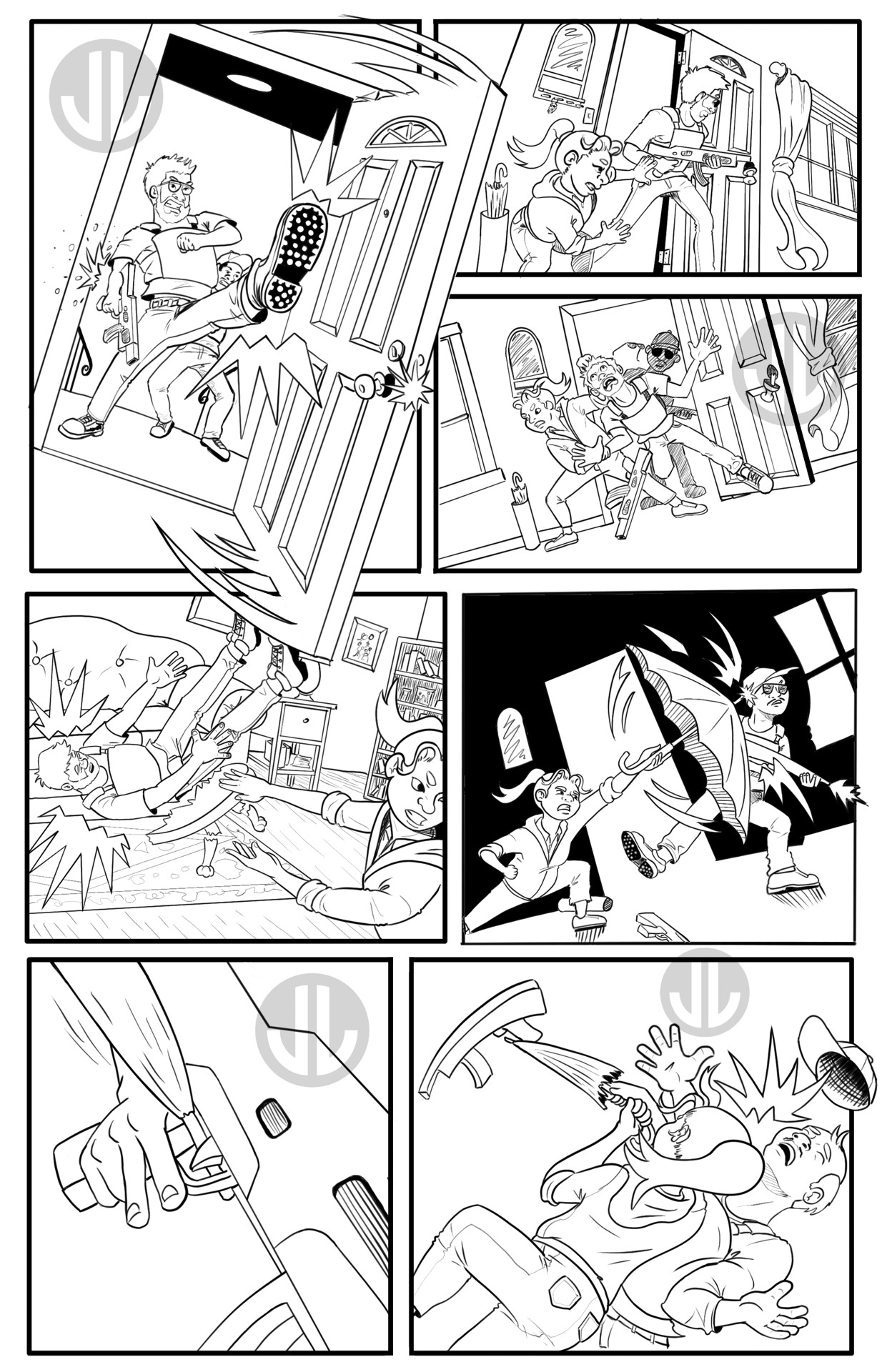 fun space surveyor encounters an alien