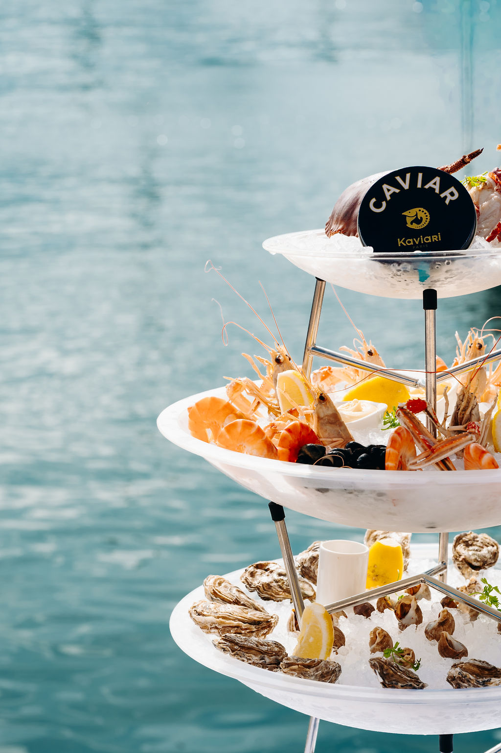 Fruits de mer langouste et homard Restaurant le Girelier Saint tropez