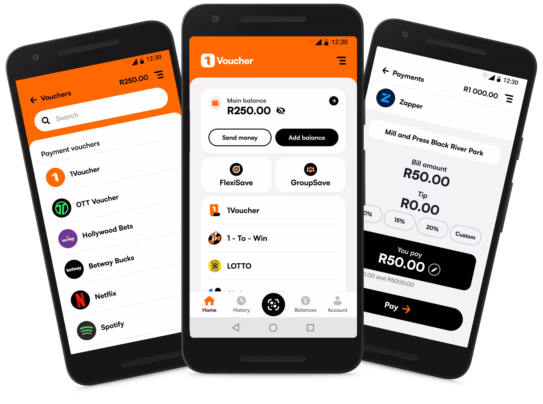 1Voucher 1Foryou app mobile account