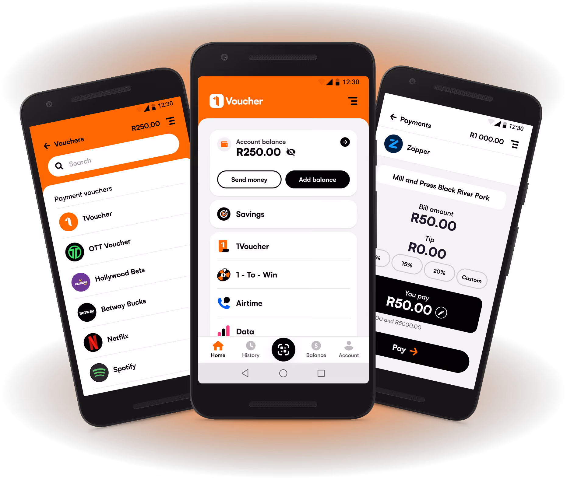 1Voucher 1Foryou app mobile account