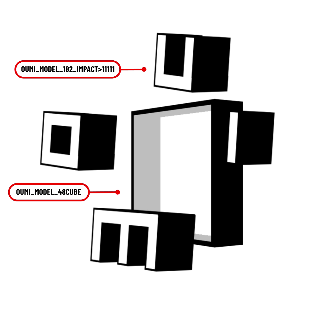 Reactive website animation for Oumi
