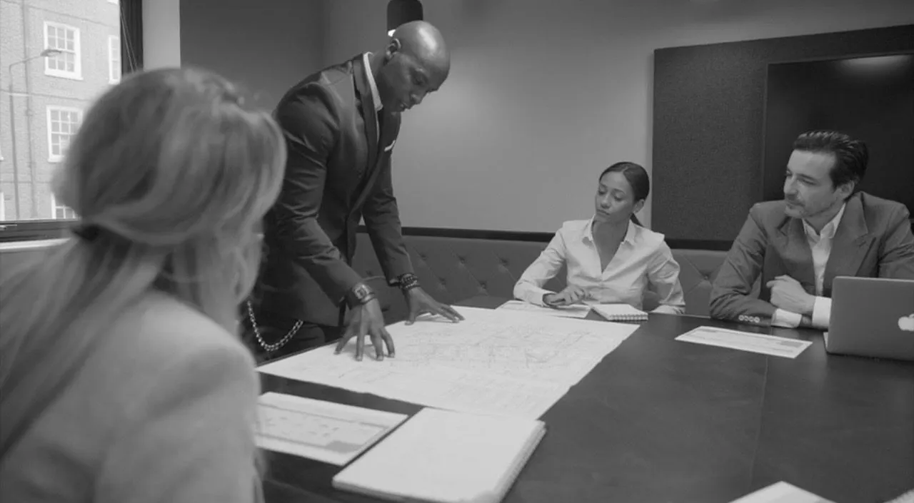 Kwame Knight and the Events by Knight team planning on site