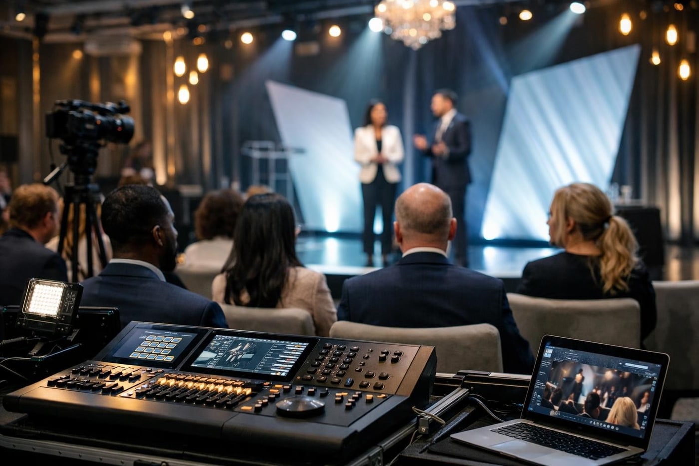 Premium technical production details in a retail environment