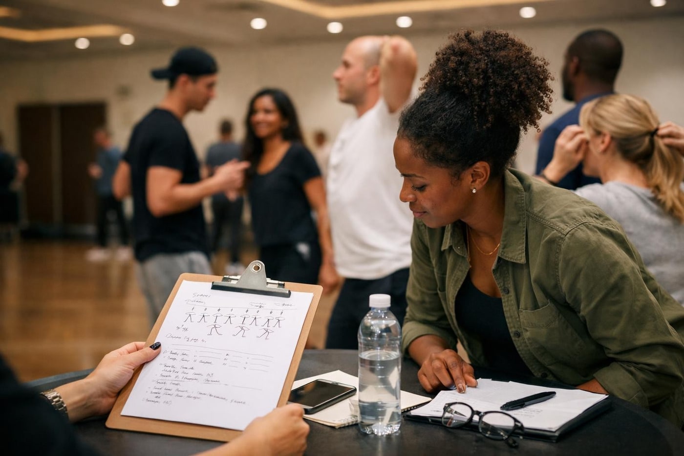 Behind the scenes planning for a corporate flashmob