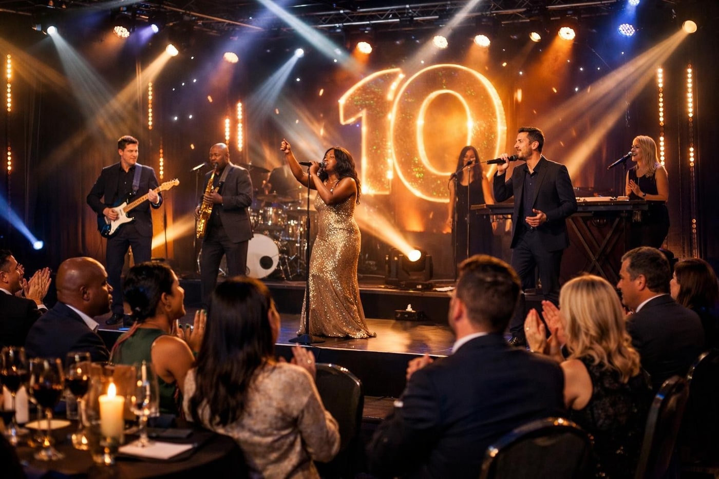 Bespoke live performance for a corporate anniversary