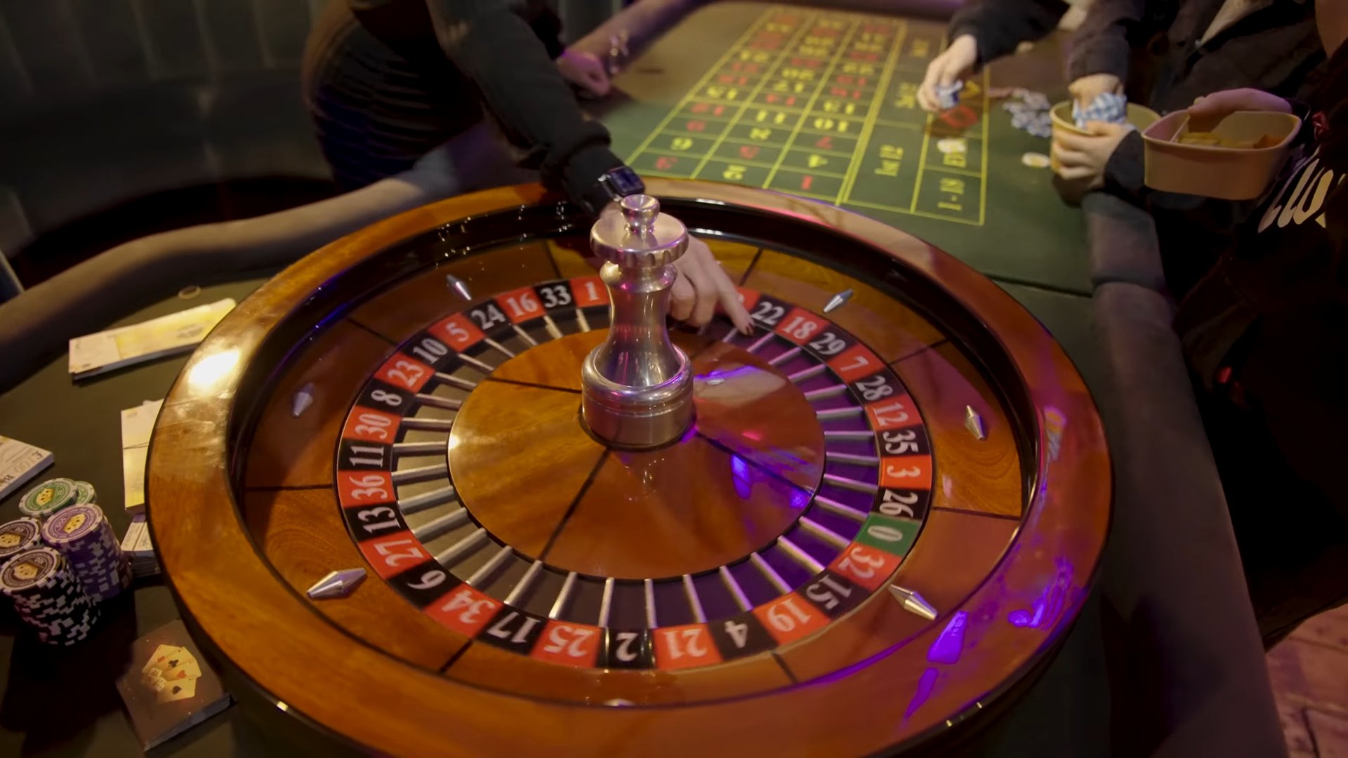 Fun-casino roulette table