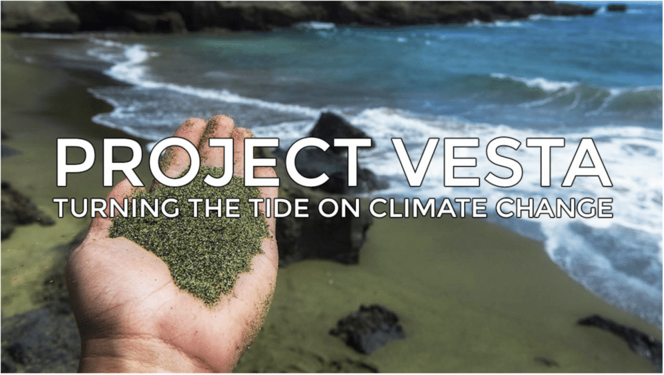 Project Vesta Turning the Tide on Climate Change Banner