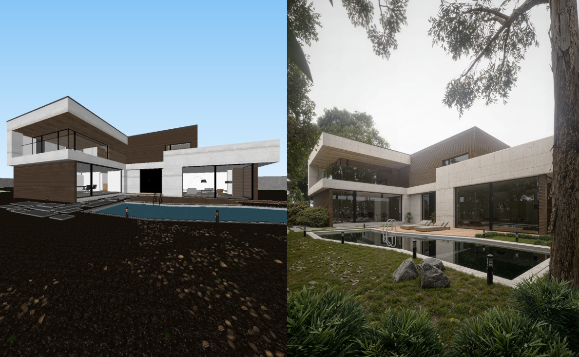 Sketchup 2025 D5 Render